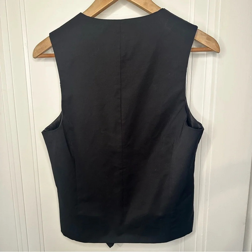 Zara Man Black Dress Vest